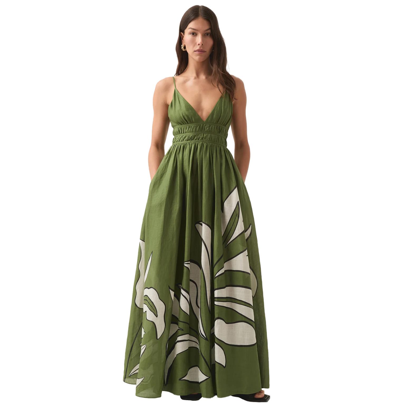 Aje Planetary Maxi Dress